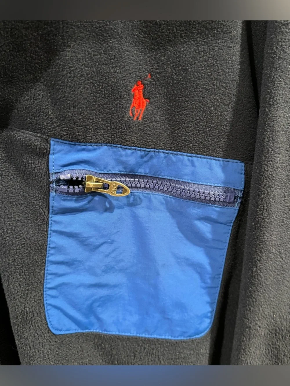 NEW Polo Ralph Lauren Fleece Mock Neck Pullover Sz XL